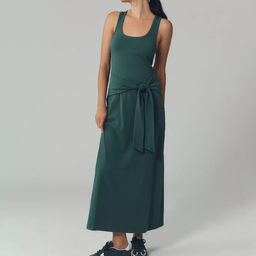 LSPACE x Anthropologie Tie-Waist Maxi Dress‎ Duff Small